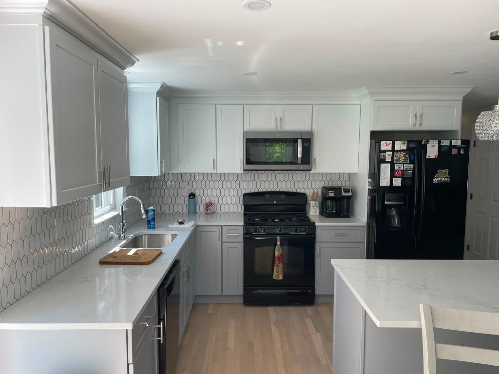 Kitchen remodeling completed by Empire Home Services
