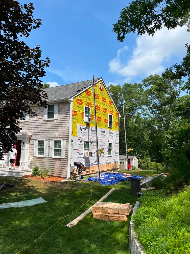 Siding and roofing work completed by Empire Home Services